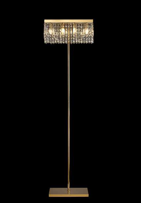 Zula Rectangular 4 Light Floor Lamp